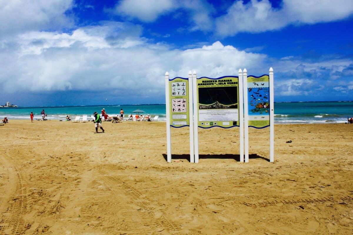 2Br Gem Ocean Front Building Isla Verde Beach San Juan Dış mekan fotoğraf